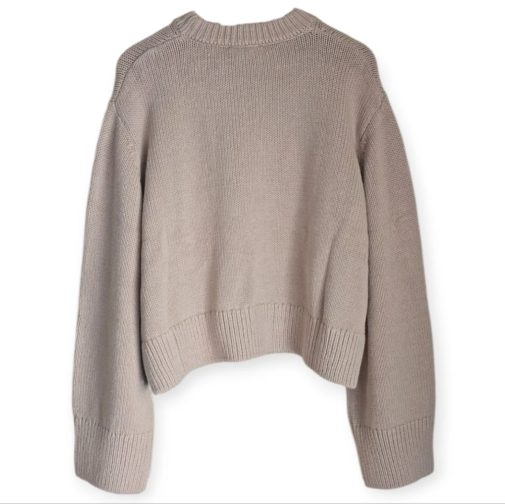 Tuckernuck Sandalwood Aiden 100% Cotton Knit Sweater Fisherman Chunky Preppy XXL